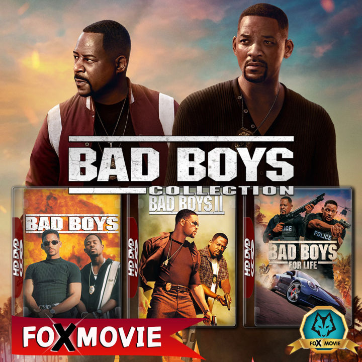 Bad Boys แบดบอยส์ คู่หูขวางนรก ภาค 1 3 Dvd หนังมาสเตอร์ พากย์ไทย Th 2489