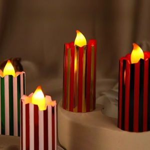 LED Candle Lamp for Holiday Decoration Ramadan Bedside Bedroom Bistro Bar Desk Lamp Night Light