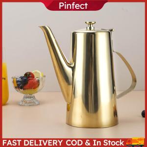 🚚3 Days Arrive🚚 Stainless Steel Tea Kettle Non- Slip Handle Cold Water Kettle Large Capacity Water Pitcher Wide Mouth for Coffee Tea Juice