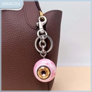 【SHANGZE4】 New Resin Eyeball Keychain Halloween Devil Eye Backpack Pendant Bag Charms Hangings Ornament Accessories