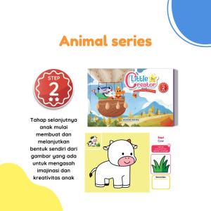 Gulalibooks Buku Anak Mewarnai Little Creator 3 Series Kids Coloring Book