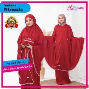 Mukena Dewasa Jumbo Standar Nirmala 2 Fungsi Mukenah Ponco Traveling By Chazmine