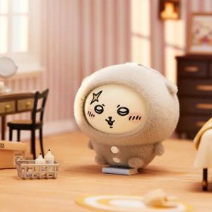 Chiikawa Pajama Series Flip Face Blind Box Keychain Cute Usagi Chiikawa Friend Vinyl Figure Gift Toy