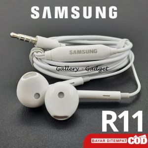 [FOTO ASLI] Samsung Headset Original Asli Super Bass Putih Earbud Jack audio 3.5mm Hedset Samsung a03 Samsung A11 A12 A10s - Putih