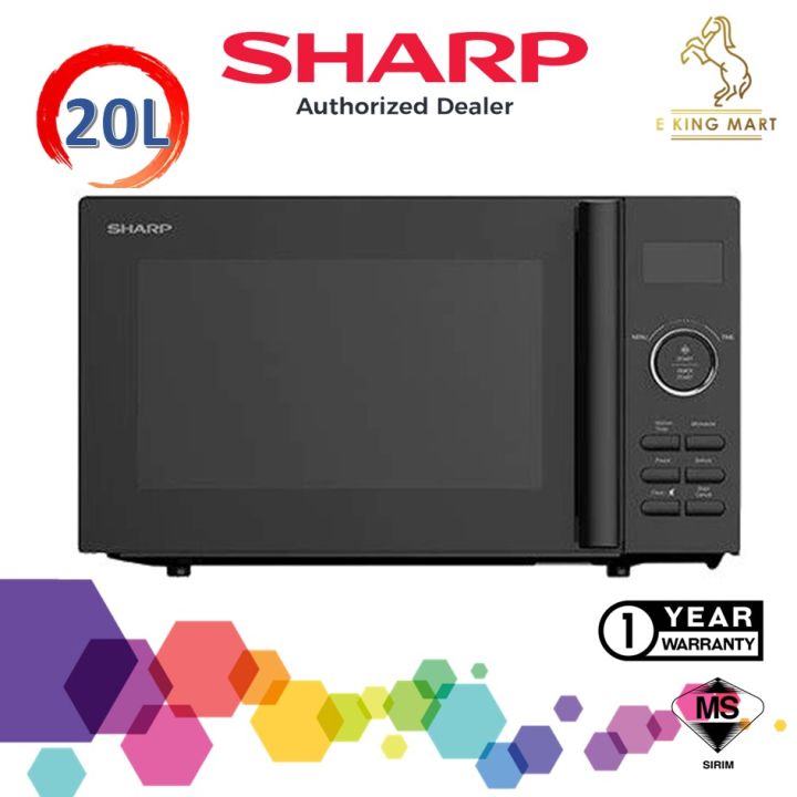 Sharp Microwave Oven 20L R2021GK With LED Display Reheat Defrost ...
