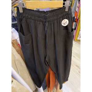 Celana Wanita Model Terbaru 2023 Baggy pants Outfit Cewek Kekinian Ootd Korean Style Sehari Hari Haruka Dewasa Panjang 7 Per 9 Bagy Pants Bahan Linen Crinkel
