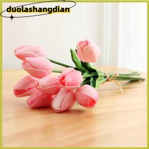 [Duola] Hoa tulip nhân tạo Bó hoa giả liên lạc thật trang trí tiệc cưới tại nhà