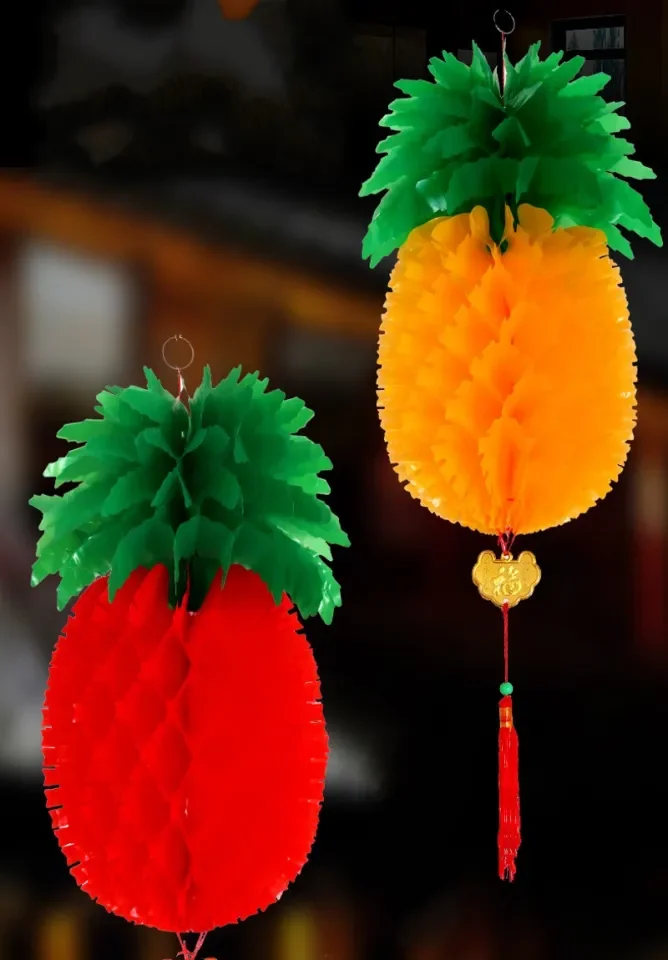 Hanging deals pineapple lantern