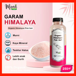 MenuPangan Garam Himalaya Original Organik Premium - Garem Himalayan Pink Salt