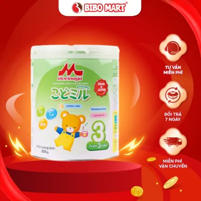 Sữa Morinaga Kodomil Số 3 Hương Vani 800g Cho Bé Trên 3 Tuổi - Bibo Mart