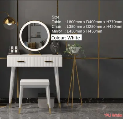 Q 10 Mix & Match Modern Queen Bedroom Set - Queen Bedframe / Queen Divan + Dressing Table & Stool + Side Table / Katil Queen / Set Bilik Tidur / Bilik tidur / Set Bilik Tidur Queen (TWL BRS)