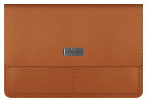 【SG】Professional Looking 13 14 15 Inch PU Leather Laptop Sleeve Mac Pro Waterproof Laptop Sleeve Case