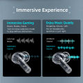 Machenike TH50 ANC Noise Reduction Bluetooth 5.4 Wireless Earphones Headphones Gaming TWS In-Ear Earbuds Built-in Microphone IPX5 Waterproof Game Mode Music Mode for IOS/Android. 