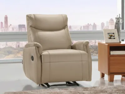 [Free Assembly] Univonna Denise Recliner Sofa | Premium Half Leather & PU Leather Options | Manual Reclining Sofa | Custom Colors & Fast Delivery