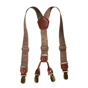 Adjustable Children Suspenders Strap For Trouser Pants NonSlip Secure With 4 Clip Design 2.5cm Width for School Event
