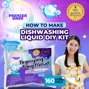DISHWASHING LIQUID DIY KIT 160 LITERS YIELD - PREMIER WASH