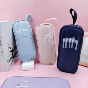 FDGFGG Portable Large Capacity Pencil Case Stationery Storage Storage Korean Style Pen Bag Cosmetic Bag Multifunctional Pencil Pouch Stationery Holder