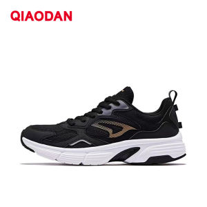 Qiaodan Mens Running Shoes Wear-resistant Anti-Slip Light Sneakers High Elasticity Sneakers Shock-absorbing XM35210265