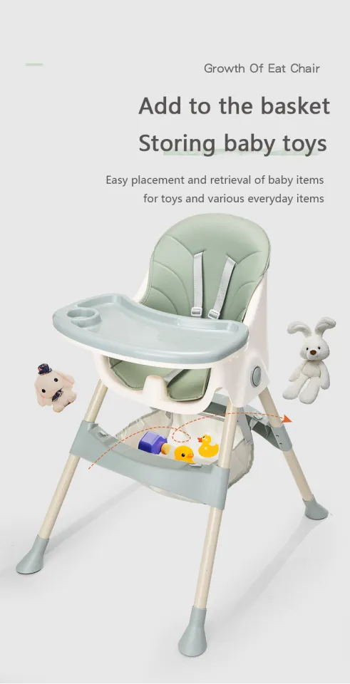 High Chair For Baby Feeding Chair High Chair With Adjustable Tray