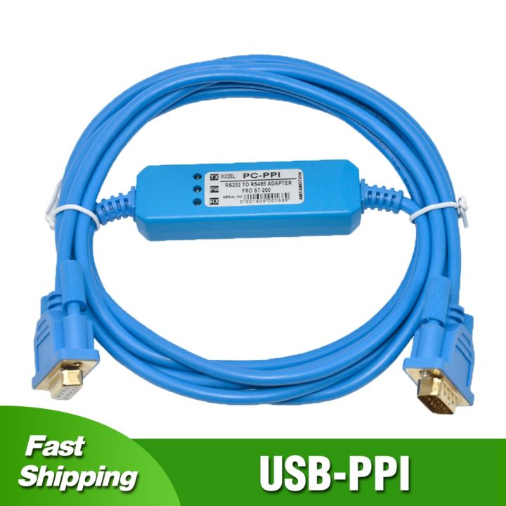 PCPPI For S7200 PLC Programming Cable Serials RS232 To RS485 PC/PPI Data Download Line PC PPI