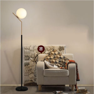 North European Floor Lamp for Living Room Bedroom Study Minimalist Modern Warm Light Creative Personality Standing Lamp