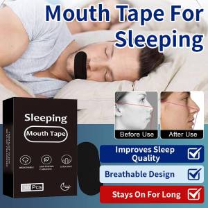 Adult anti-snoring patch Childrens anti-snoring patch Closed-mouth breathing correction patch Mouth breathing improvement patch Seamless breathable Anti-dry mouth night patch