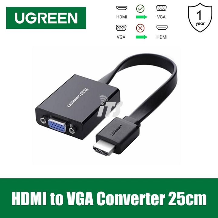 Ugreen Hdmi To Vga Converter 25cm 40248 Lazada