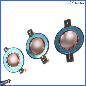【jianzhanqinl】 ทวีตเตอร์ม้วนฟิล์มไทเทเนียมเสียงแหลมลำโพงขับเสียง34.4มม. 44.4มม. 51.4มม. 51.5มม.