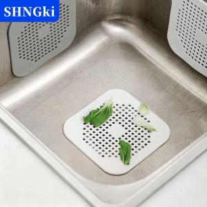 SHNGki Cống thấm Silicone vuông cho cống nhà bếp phòng tắm và vòi hoa sen để ngăn bồn rửa làm tắc cống