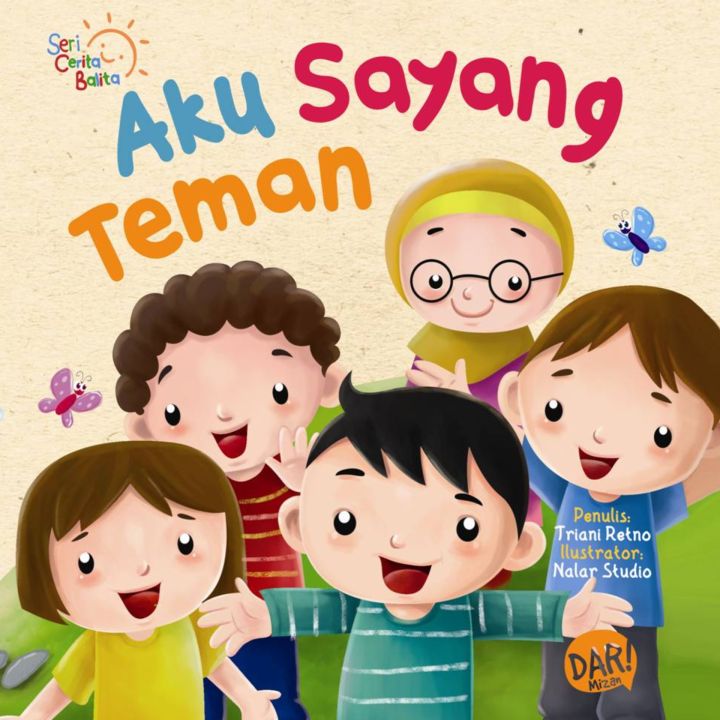SCB: AKU SAYANG TEMAN (BOARDBOOK)-NEW