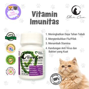 Vitamin Kucing Sakit Flu & Imunitas Tubuh