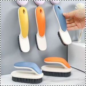 Shoe Brush Shoe Washing not Hurt Shoes Shoe Brush Durable Double Brush Head Comprehensive Cleaning