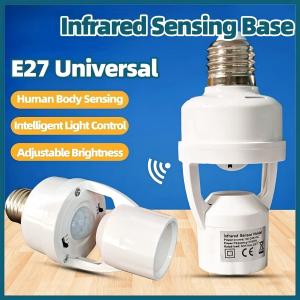PIR Motion Sensor E27 Light Switch Converter - 110-240V Auto Detection