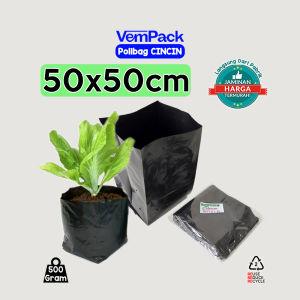 Polybag Tanaman Polibag Plastik Tebal Besar Jumbo 30x30 35x35 35x40 40x40 50x50 Berkualitas