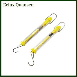 Eelux Giảng dạy vật lý cơ học Prop Newton gram 14005 hình trụ lực kế 1N 2.5n 5N 10N mùa xuân Quy mô cân bằng hình ống