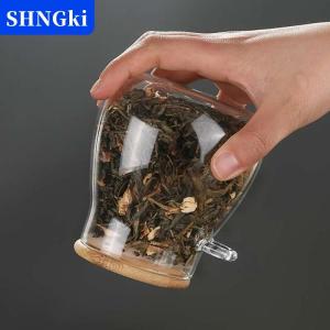 [COD] 🔥🔥🔥SHNGki Kín container cho thực phẩm lưu trữ chậu lọ thủy tinh với nắp kín container đường và trà lon kín nhà bếp cà phê lọ