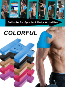 Muscle Tape for Athletes Muscle Tape Kinesiology Tape Elastic Bandage Self Adhesive Tape肌肉贴远动员专用