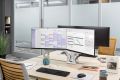 Steelcase Dual Evolution Monitor Arm. 