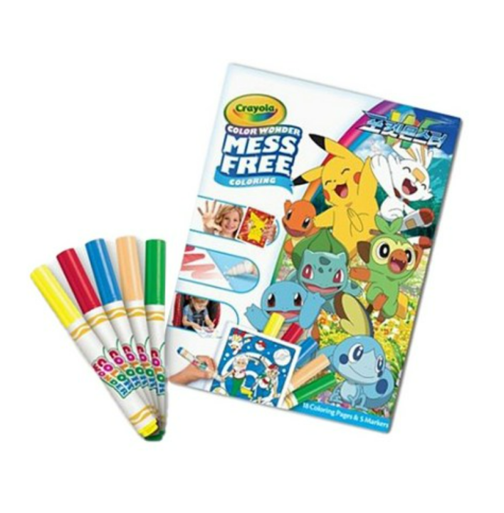[Crayola] Pokemon Mess Free Draw and Color Pokemon Pocket Monster