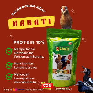 PAKAN BURUNG NABATI UNTUK WAMBI MURAI ANIS MERAH ANIS KEMBANG POKSAY CUCAK ROWO DLL
