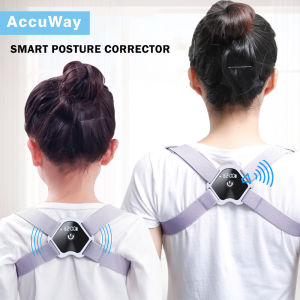 SKYLUX Back Posture Corrector Smart Vibration Reminder Inductive Design for Adults and Kids Back Support Belt Corset Orthopedic Brace Correct to Improve Posture