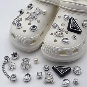 [Free Shipping] Snow House Clogs WomenS Crystal Bear New Thick-Soled Height-Increasing Summer Outdoor Non-Slip Sandals Beach Slippers