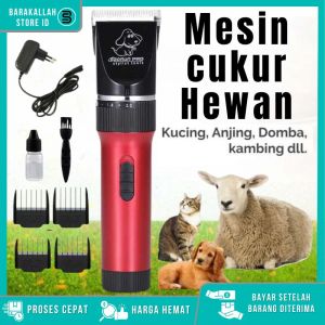 BaoRun Pro Alat Cukur Elektrik Bulu Hewan Pet Dog Clipper / Alat Cukur Hewan domba kambing Kambing kucing anjing elektrik di cas listrik tajam bagus termurah Set Lengkap baurun baorun p7 / alat Cukur Bulu domba elektrik tajam / mesin cukur domba kucing