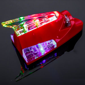Car shark fin flash exterior antirear collision warning light decorative light