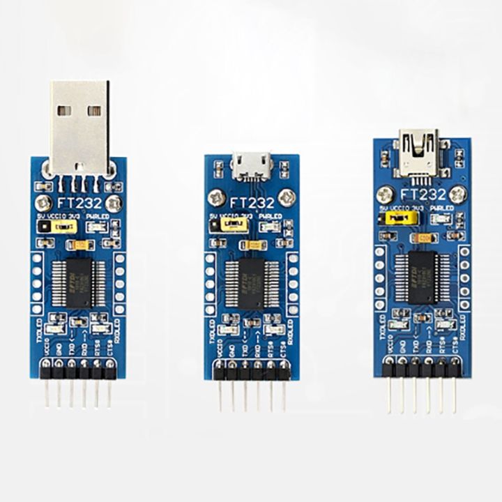 FT232 USB UART Board USB to TTL FT232R FT232RL Serial Port Module Kit ...