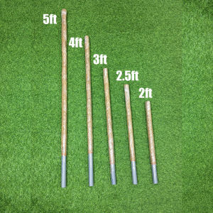 Yewfex 5ft 4ft Fiber Coco Stick Plant Support Stick Pole Stick Rod Climber Plant Batang Sabut Pokok Sabut Tiang 椰丝 柱子