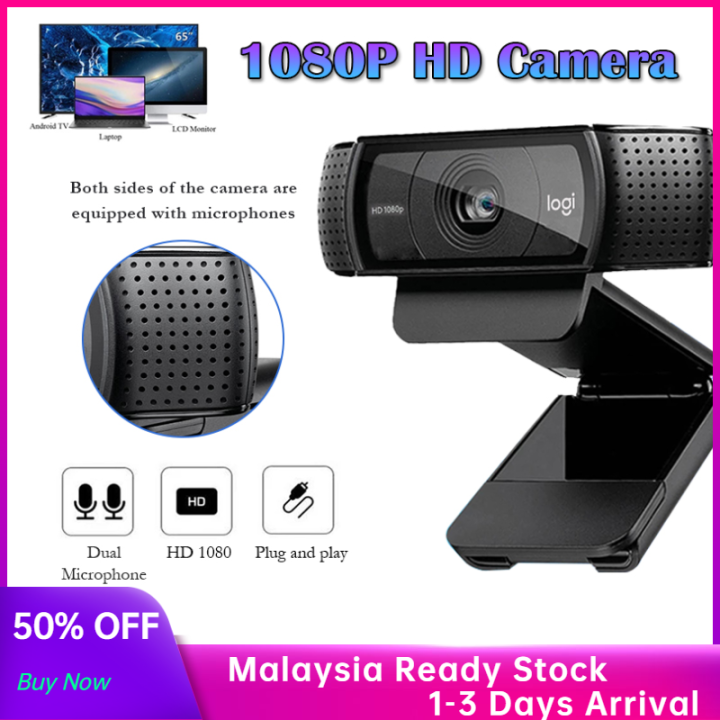 Microphone C920 Android Logitech C920 Pro Camera 1080P HD Webcam