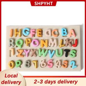 [COD] SHPYHT Local delivery Ship within 24 hours Silicone Letters Numbers Fondant Cake Mold DIY Sugarcraft Chocolate Baking Decor