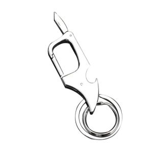 SILVER KNIGHT Multifunctional Bottle Opener Keychain
