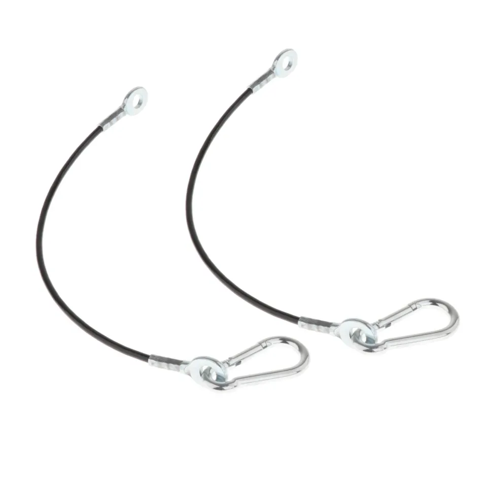 Moon Manta 2x Steel Wire Rope Fitness Pulley Cable Replacement Thread  Reusable Sturdy Extension Gym Cable for Weight Lifts Pulley System Lifting 